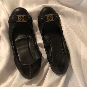 Tory Burch Black Flat